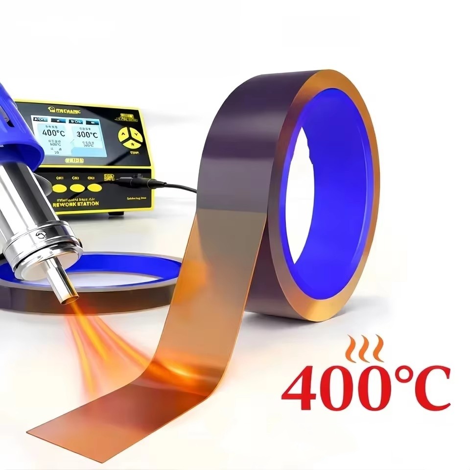 Electronics Repair Tape - 400°C High Temperature Heat Resistant Polyimide