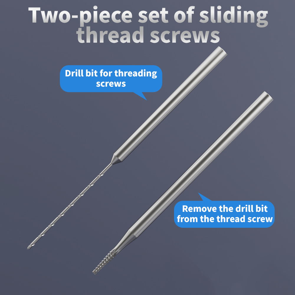 2Pcs Sliding Drill Bit Alloy S - đánh giá và giá Electronics Repair Services