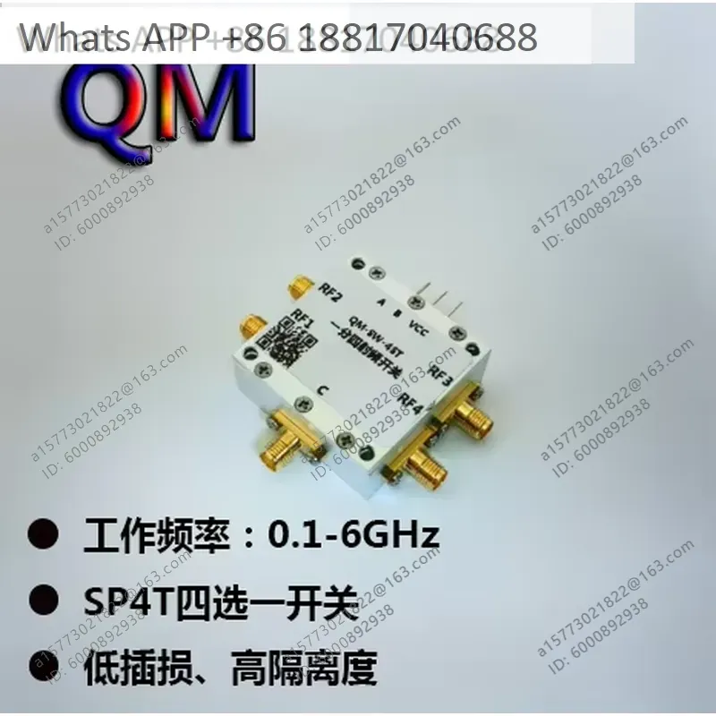 1PC for QM-SW-4ST 0.1-6 GHz SP - đánh giá và giá Qm Electronics & Repair Services
