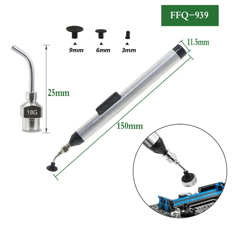 Manual Vacuum Suction Pen Kit  - đánh giá và giá Electronics Repair Services