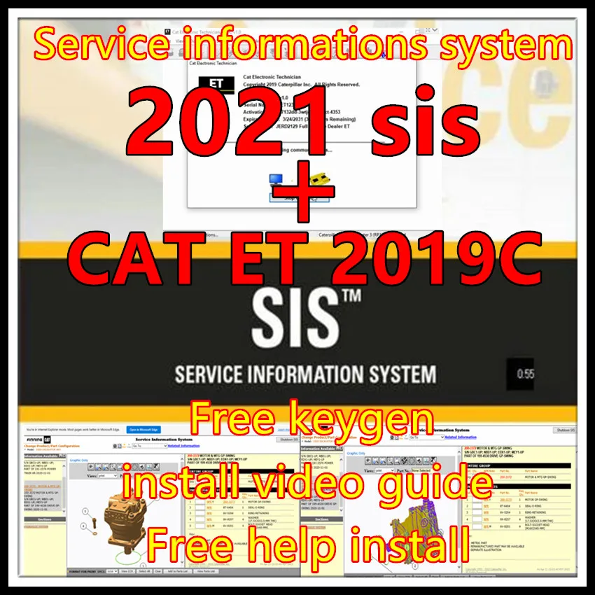 2021 SIS + 2019 C Cat ET 2019C - đánh giá và giá Electronics Repair Services